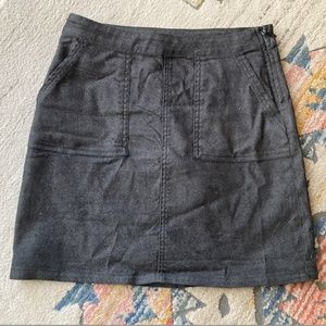 Prana Kara Skirt--side zipper-pockets--Size 0